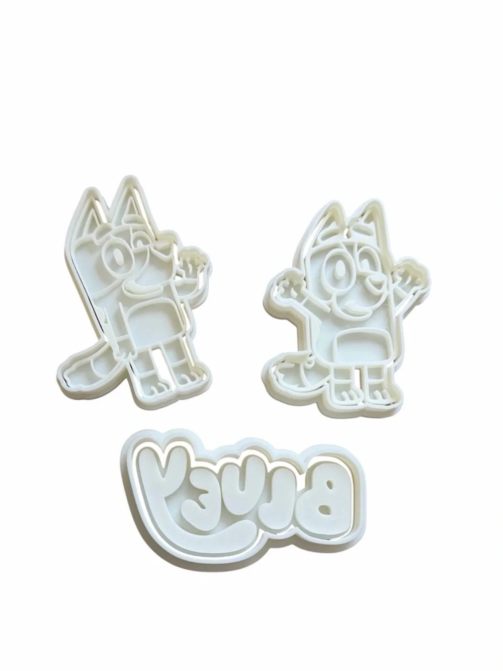 Bluey Cookie Cutter and Stamp Set 3D Printed